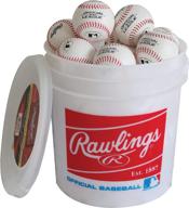 ⚾️ rawlings olb3buck24 official league recreational grade baseballs - bulk pack of 24 balls логотип