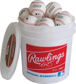 img 4 attached to ⚾️ Rawlings OLB3BUCK24 Official League Recreational Grade Baseballs - Bulk Pack of 24 Balls