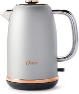 🌹 oster 2097736 electric kettle metropolitan collection: stylish rose gold accents for effortless elegance логотип