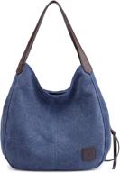 👜 versatile tchh dayup multi pocket shoulder shopper: women's handbags & wallets for organized style logo