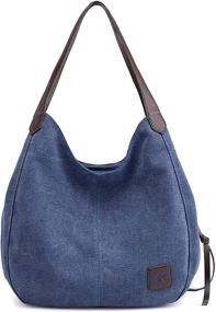 img 4 attached to 👜 Versatile TCHH DayUp Multi Pocket Shoulder Shopper: Women's Handbags & Wallets for Organized Style