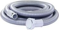 🧹 nadair universal low-voltage central vacuum hose extension 15ft grey - optimize your cleaning reach логотип