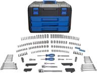 🔧 комплект инструментов механика kobalt 227 предметов: стандартный и метрический с корпусом 86756 - идеальный набор инструментов для точного ремонта логотип