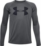 👕 under armour boys' tech big logo long-sleeve: top-quality performance & style logo