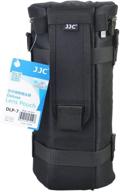 📸 jjc dlp-7 deluxe water-resistant lens pouch case: ultimate protection for tamron sp 150-600mm, sigma 150-500mm, nikon af-s nikkor 200-500mm & more! logo
