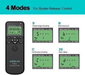 img 1 attached to 📷 Wireless Timer Remote Shutter Release for Sony A7RIII, A7III, A9, A7RII, A7R, RX100 VI, A6000, A77, A99, A6300; Intervalometer HDR Remote Control, Replacing RM-SPR1 and RM-L1AM