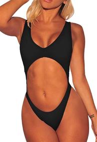 img 4 attached to Viottis Bandage Monokini Swimsuit - Women's Clothing in Swimsuits & Cover Ups