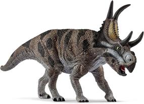 img 4 attached to Discover the Mesmerizing World of Schleich 15015 Diabloceratops: Unleash the Magic of Prehistoric Playtime