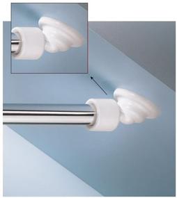 img 2 attached to Affordable Angled Shower Rod Mount for Sloped Walls - Kleine Wolke - Optimal for SEO