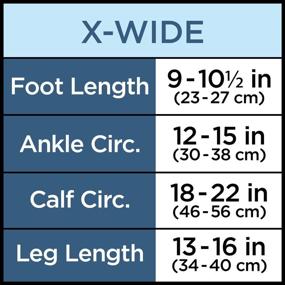 img 4 attached to Носки компрессии с широкими голенищами и открытыми пальцами XXWide