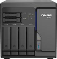 qnap ts-h686 6-bay enterprise nas: intel xeon d-1602, 4x 2.5gbe ports (ts-h686-d1602-8g-amz-us) logo