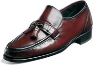 👞 florsheim men's slip-on shoe in black cherry logo