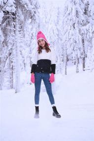 img 3 attached to Polar Wear Minus Beanie Pompom: Top Girls' Cold Weather Accessory