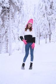 img 1 attached to Polar Wear Minus Beanie Pompom: Top Girls' Cold Weather Accessory