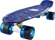 advanced beginner's 🛹 professional skateboards with flexible plastic logo