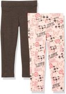 👧 colette lilly vanilla toddler jegging leggings: girls' clothing for stylish comfort logo