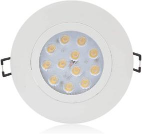 img 2 attached to 🔦 Enhance Your Lighting with Maxxima Downlight Dimmable Recessed: Industrial Electrical for Lighting Components Included