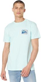 img 1 attached to Quiksilver Sleeve Graphic T Shirt Heather Men's Clothing