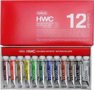 🎨 holbein artist's watercolors set of 12 - 5ml tubes (w401) - enhanced for seo логотип