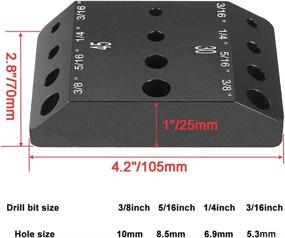 img 2 attached to Railing Horizontal Aluminum Drilling Template