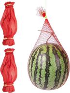 🍉 iceyyyy watermelon nets - 100 pack: hanging watermelon net bags for melons, cucumbers & more логотип