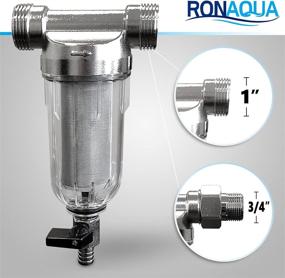 img 3 attached to 🌪️ Sediment-Removing Ronaqua Reusable Pre Filter: Optimal for SEO