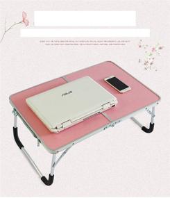 img 1 attached to Foldable Breakfast Portable Storage Notebook Laptop Accessories