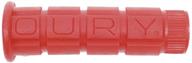 oury pwc-red red grip (perfect for atv and pwc with thumb throttles) logo