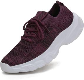 img 4 attached to Pt Hq Breathable Sneakers Lightweight Women's Shoes and Athletic