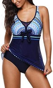 img 2 attached to 👙 One Piece Swimdress Women's Clothing for Swimsuits & Cover Ups - American Trends Swimsuits