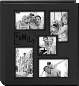 img 2 attached to 🖼️ Pioneer Family Collage Frame 5-Up Photo Album 12"X12" with Sewn Embossed Design