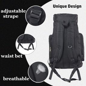 img 1 attached to Peak Motion Capacity Waterproof Backpack Backpacks