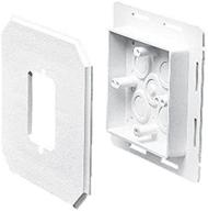 🔌 arlington 8081f fixtures receptacles flanges: enhance your wiring project with reliable connectors logo