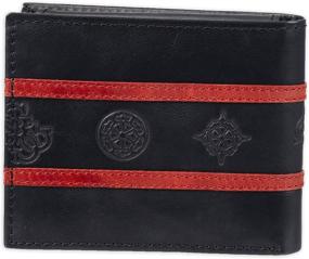 img 2 attached to Guess Leather Bifold Wallet Black