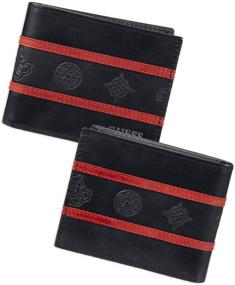 img 3 attached to Guess Leather Bifold Wallet Black