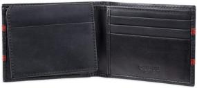 img 1 attached to Guess Leather Bifold Wallet Black