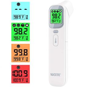 img 4 attached to 🌡️ Sucete Non-Contact Forehead Thermometer: Accurate Infrared Temperature Scanner for Adults & Kids - Digital Fever Detector