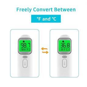 img 1 attached to 🌡️ Sucete Non-Contact Forehead Thermometer: Accurate Infrared Temperature Scanner for Adults & Kids - Digital Fever Detector