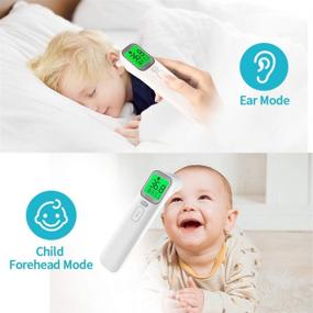 img 3 attached to 🌡️ Sucete Non-Contact Forehead Thermometer: Accurate Infrared Temperature Scanner for Adults & Kids - Digital Fever Detector