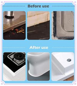 img 1 attached to 💧 Ultimate Water-resistant Adhesive Countertop Bathroom Protector