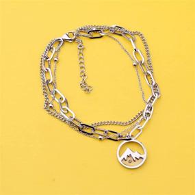 img 2 attached to 🕊️ Christian Boys' Mountain Themed Necklace Bracelet Set for Enhanced SEO