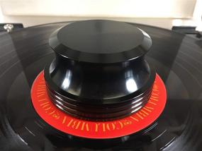 img 4 attached to 🎵 DB Phonic Vinyl Record Weight Stabilizer - Anti-Slip Anti-Vibration Turntable Accessory (Black) | Home Audio Gift Box
