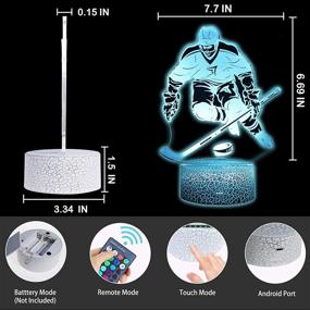 img 2 attached to Hockey Illusion Acrylic Control Christmas