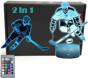 img 4 attached to Hockey Illusion Acrylic Control Christmas