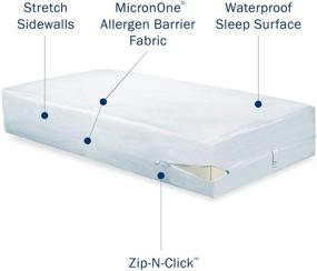 img 3 attached to 🛏️ Clinically-Tested Clean Rest PRO Bed Bug Encasement Cover for Hotel King Mattresses