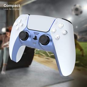 img 3 attached to 🎮 Enhance Your PS5 Gaming Experience with Stylish Faceplates and Decorative Shells - Get Customized Skins and DIY Clip Covers for Playstation 5 DualSense Wireless Controller