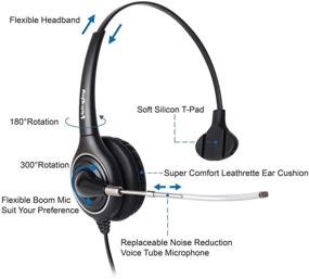 img 2 attached to Replaceable Voice Headset Microphone Phones