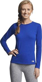 img 4 attached to Top-Notch Performance: Russell Athletic Women's Cotton Performance T-Shirts