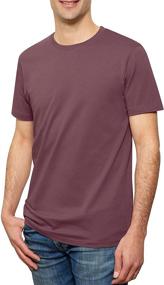 img 4 attached to Organic Signatures Short Sleeve Crewneck T Shirt Men's Clothing