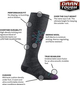 img 2 attached to 🧦 Darn Tough Sacred OTC Midweight Sock with Cushion - Women's: Ultimate Comfort and Durability for Every Adventure!